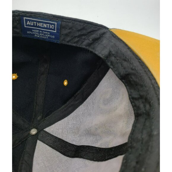 Grambling State Tigers Snapback Hat Cap Black Yellow Embroidered GMEN BigBoy - Picture 9 of 11